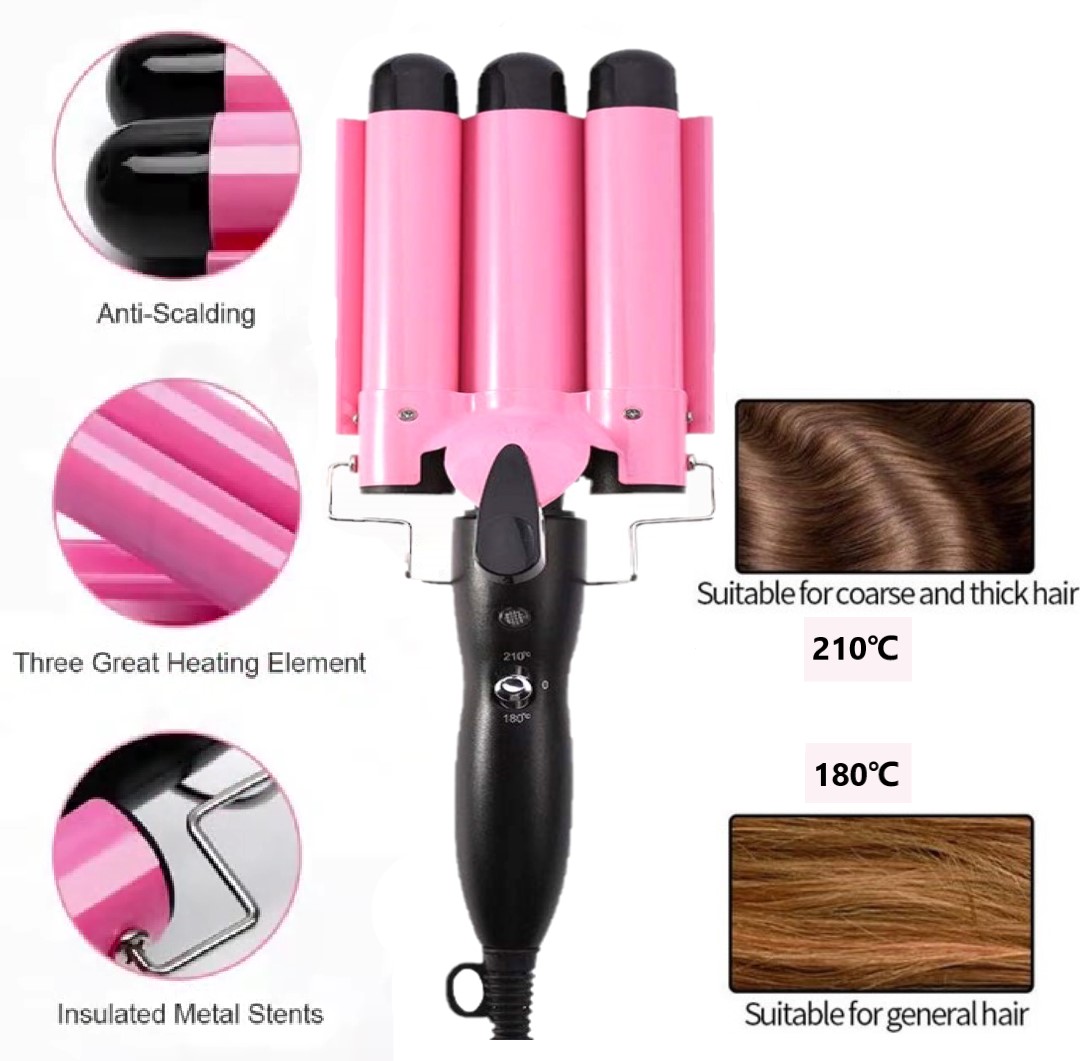 Jumbo Barrel Curling Iron WandJumbo Barrel Curling Iron Wand  